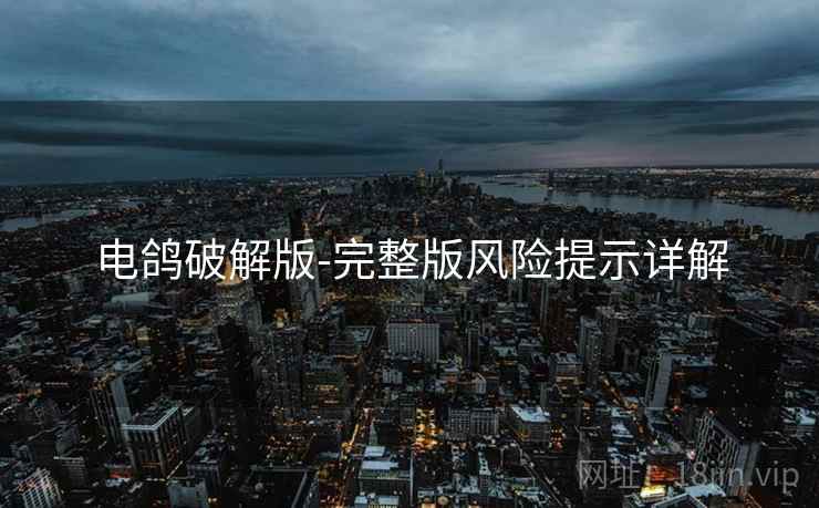 电鸽破解版-完整版风险提示详解