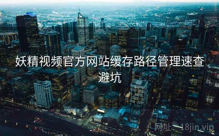 妖精视频官方网站缓存路径管理速查避坑