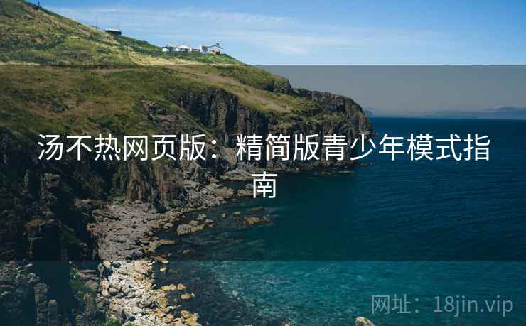 汤不热网页版：精简版青少年模式指南