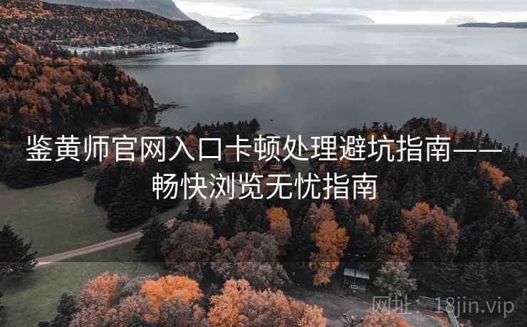 鉴黄师官网入口卡顿处理避坑指南——畅快浏览无忧指南